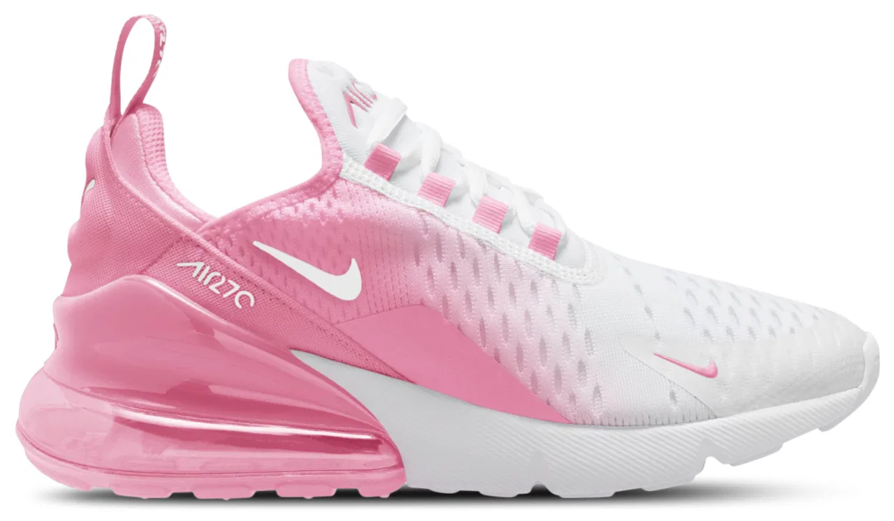 Детские кроссовки для девочек Nike Air Max 270, Pink/White