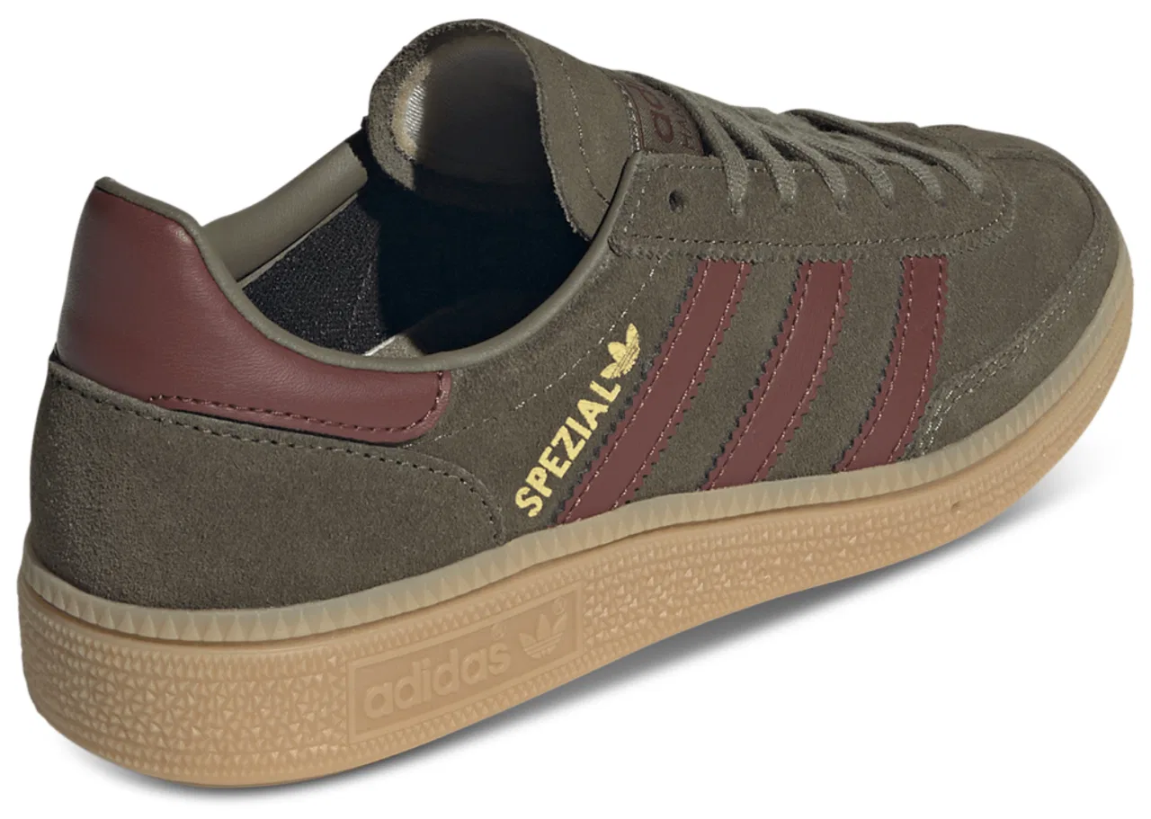 Кроссовки для мальчиков Handball Spezial Adidas, цвет Fox/Cream/Focus Olive — фото 3
