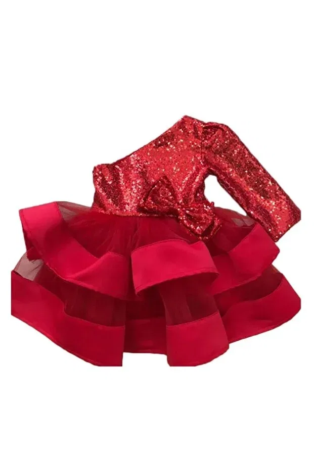 Детское платье для девочек с открытым плечом Mashotrend, Multicolor