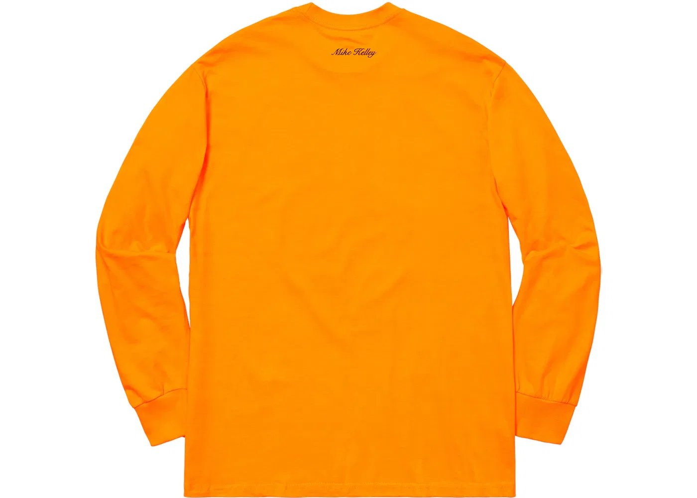 Детская футболка с длинным рукавом Supreme Mike Kelley AhhYouth!, Bright Orange — фото 2