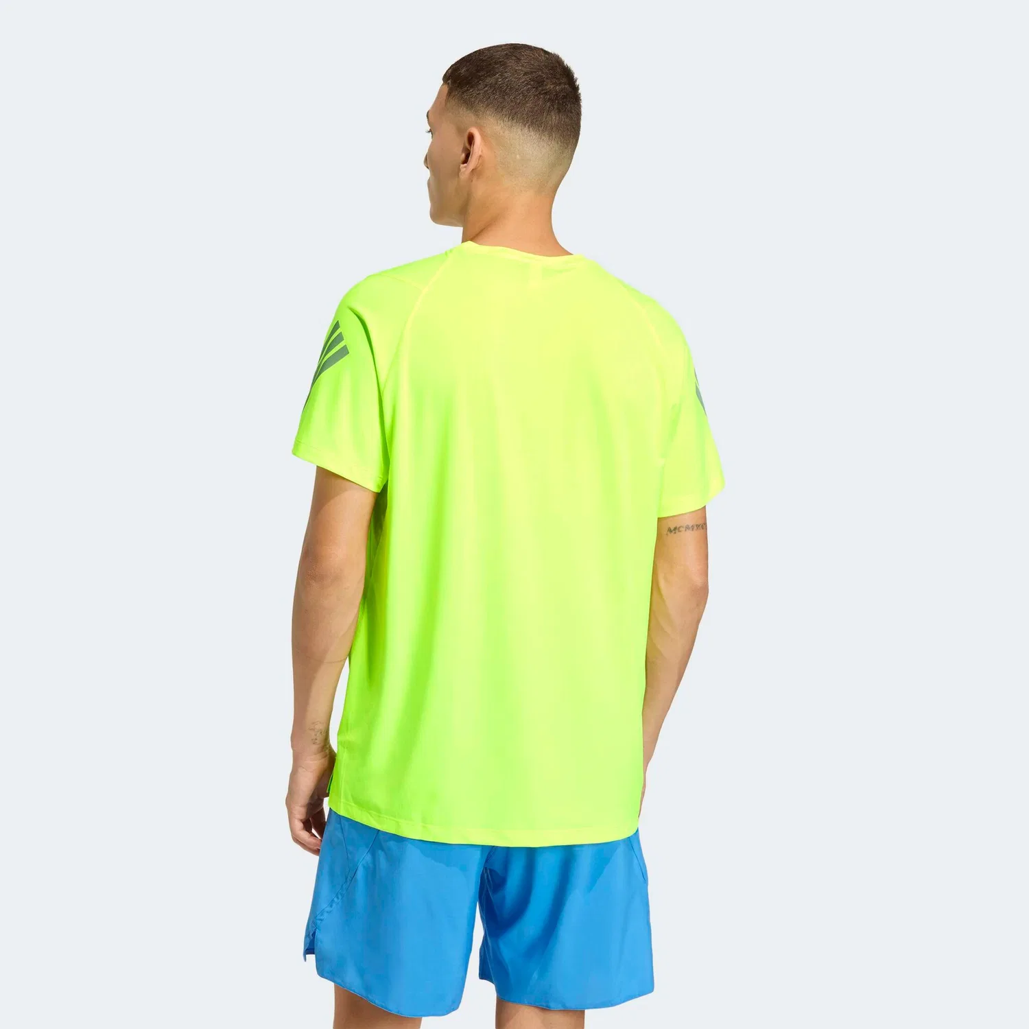 Мужская футболка с технологией Climacool Adidas Performance, Solar Yellow — фото 2