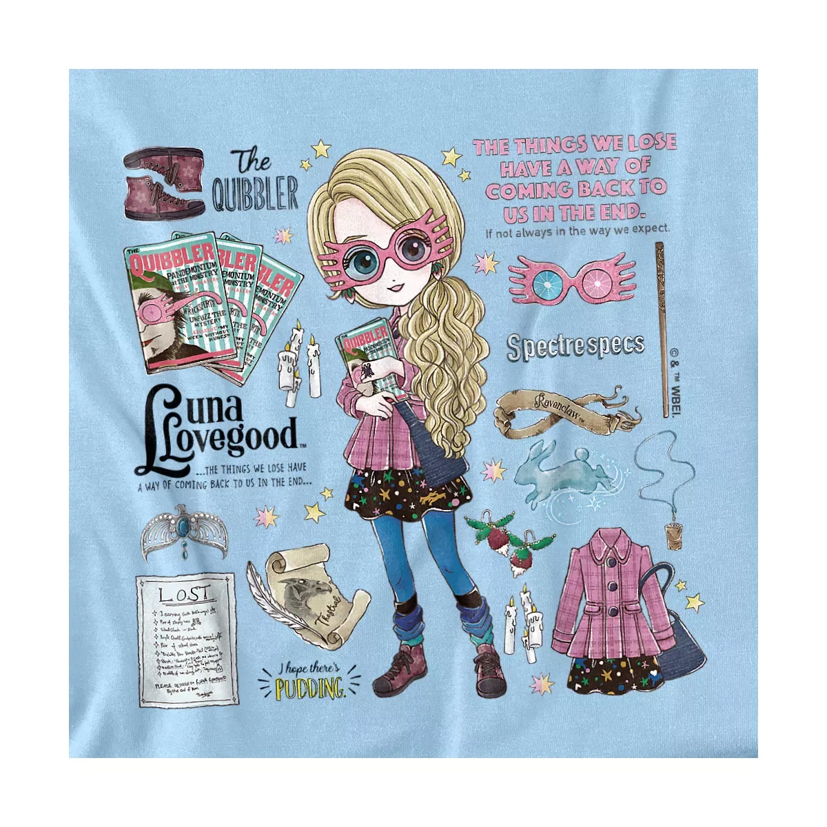 Детское боди для мальчиков с коротким рукавом Harry Potter Light Blue — фото 2