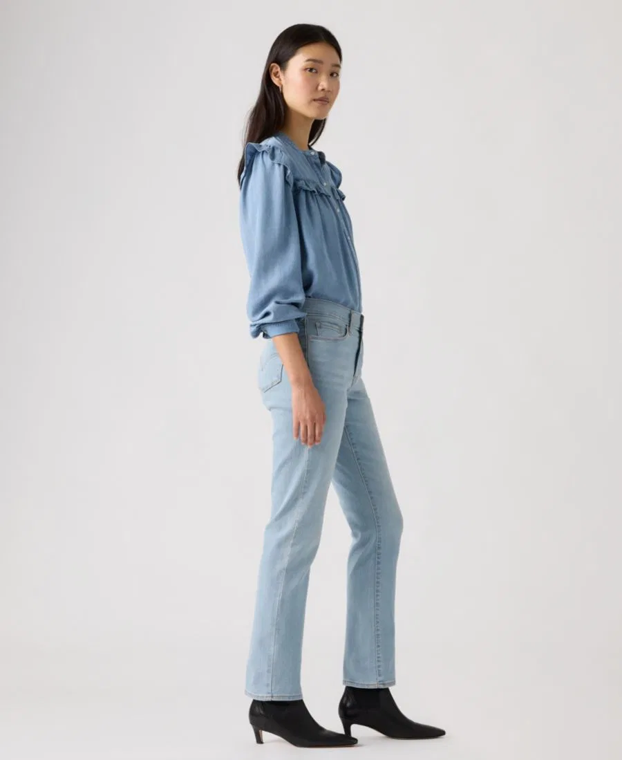 Джинсы прямого кроя с завышенной талией Levi's, Up And Away — фото 3