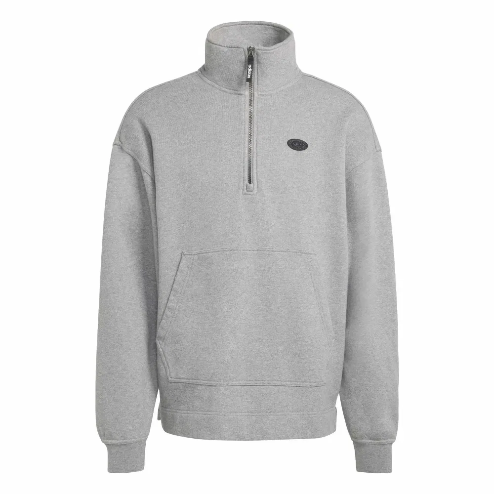 Худи Adidas Originals 90s Alternative Sport Graphic Fleece, серый — фото 3
