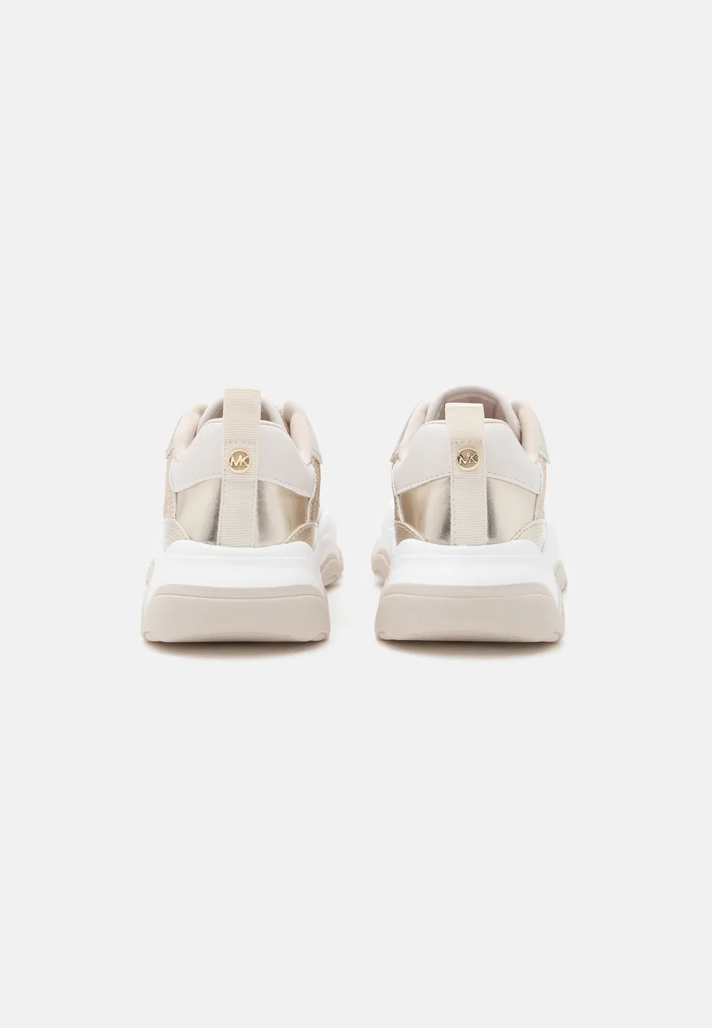 Детские и подростковые кроссовки Zuma Michael Kors Kids, Vanilla/Mocha/White — фото 3