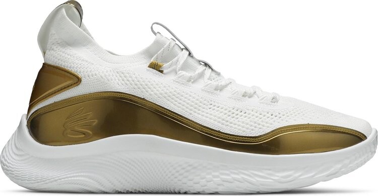 

Кроссовки Curry Flow 8 Gold Blooded, белый