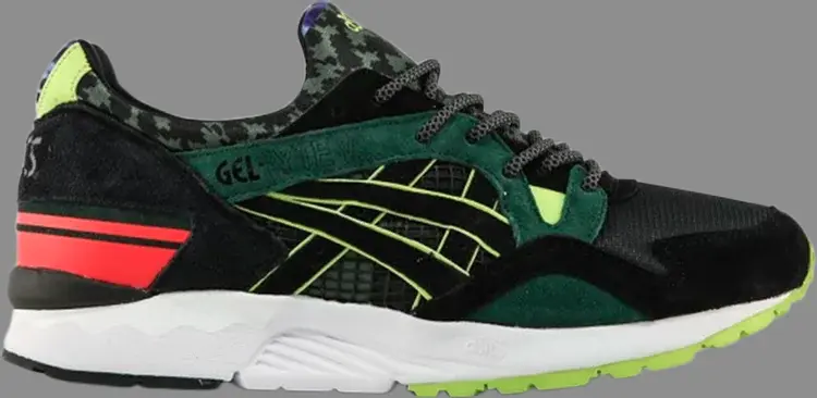 

Кроссовки mita x whiz limited x gel lyte v 'recognize' Asics, зеленый