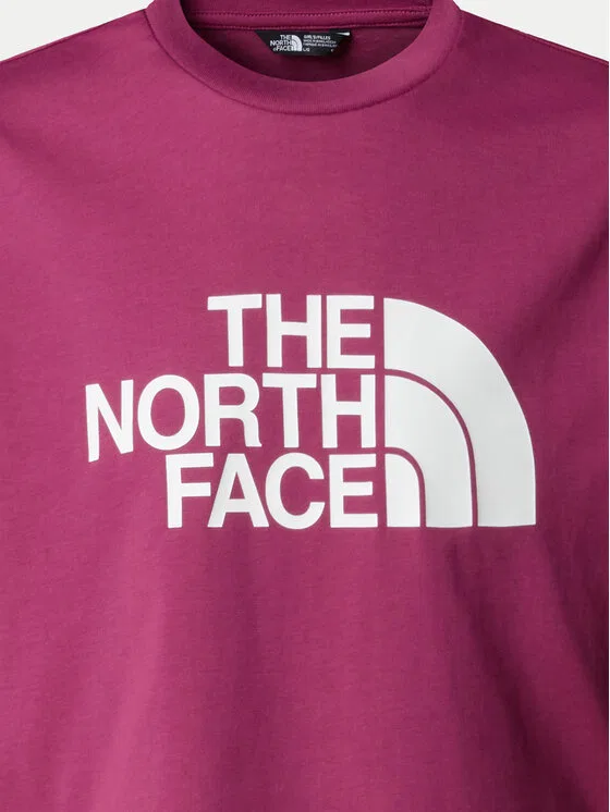 Футболка relaxed fit Easy The North Face, розовый — фото 3