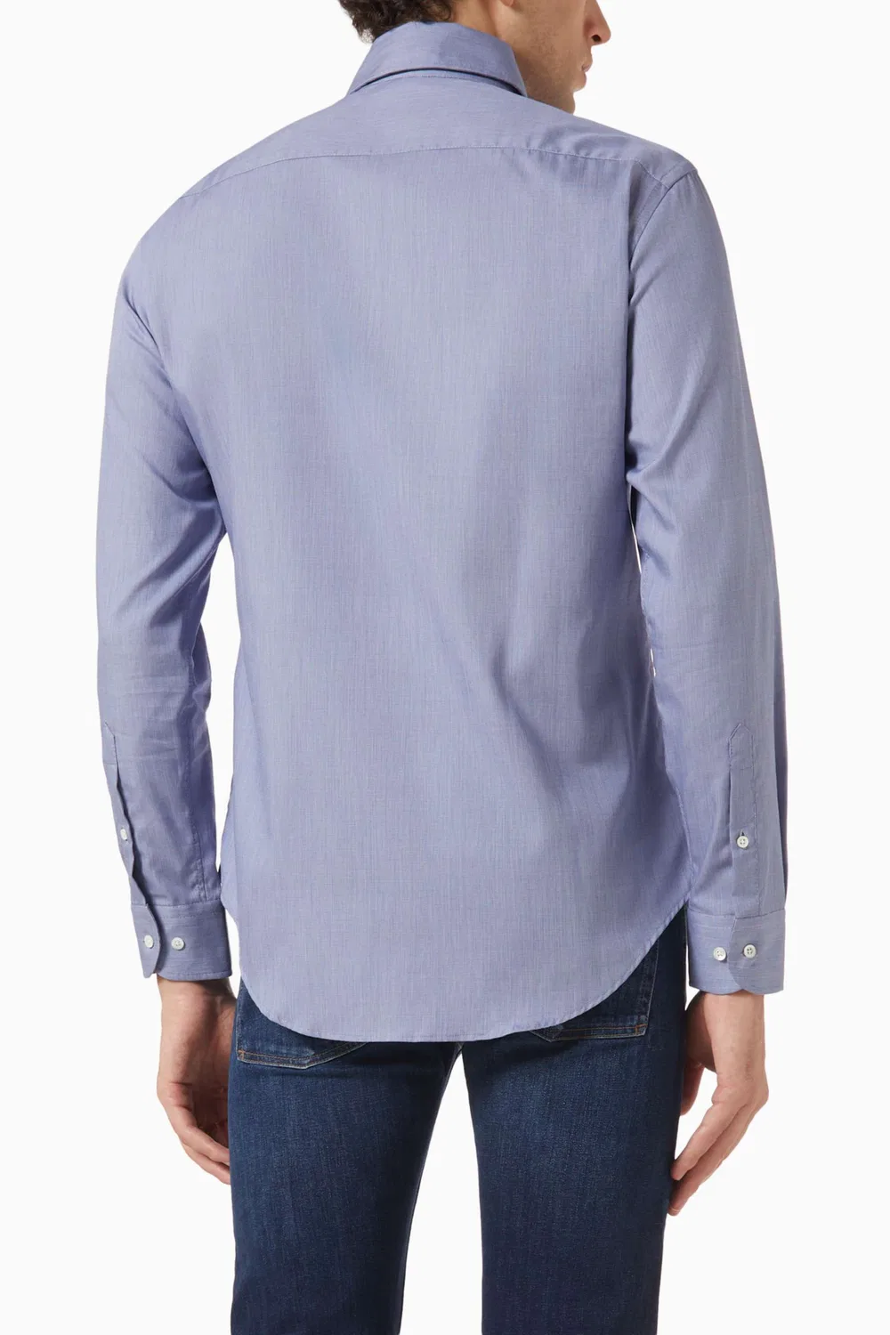 Рубашка хлопковая Amure Emporio Armani — фото 3