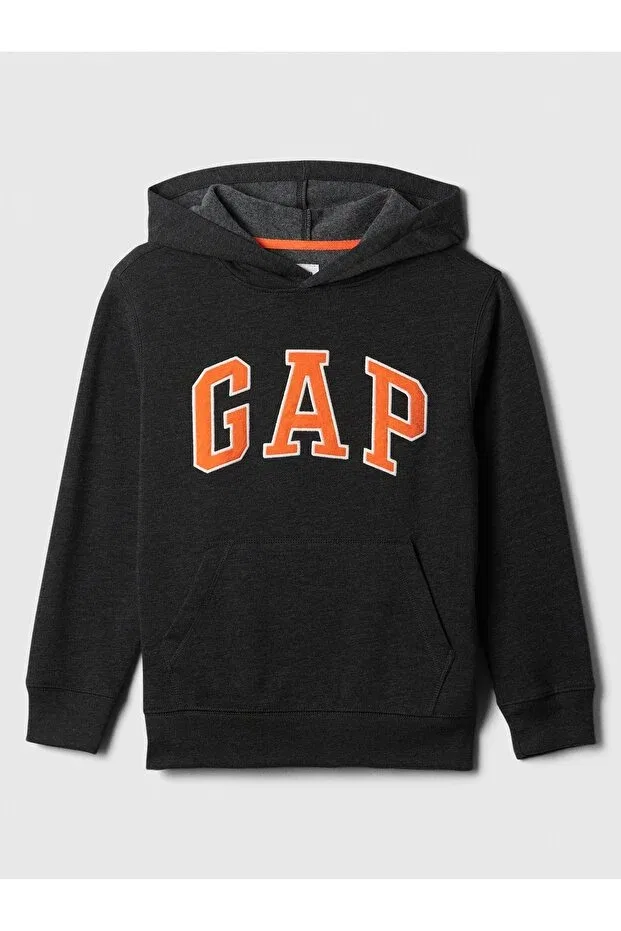 Детская толстовка для мальчиков с капюшоном Gap, Black-007