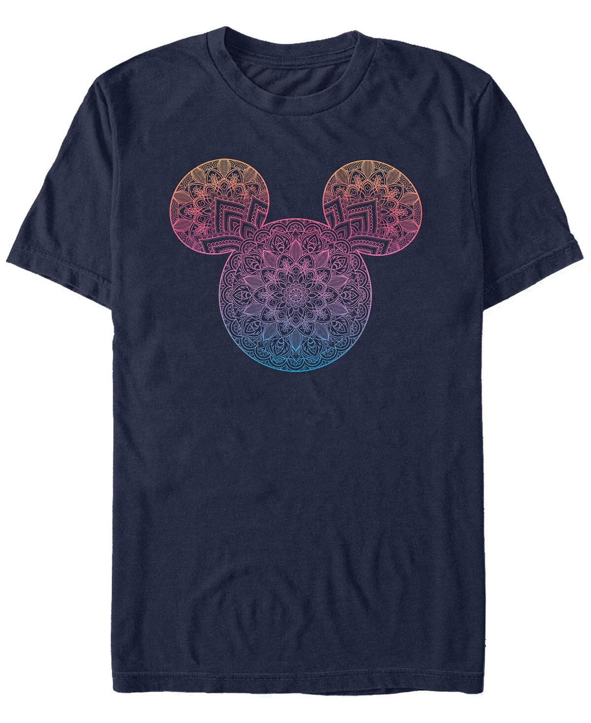 

Мужская футболка с коротким рукавом mickey mandala fill Fifth Sun, синий