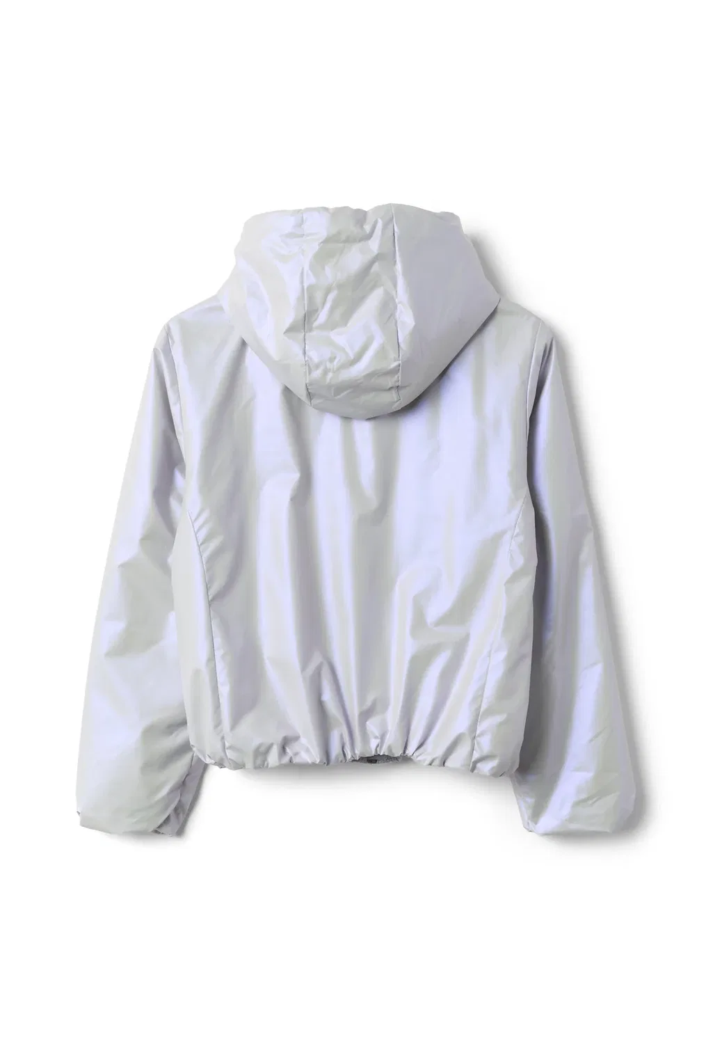 Дождевая куртка с капюшоном на молнии - водонепроницаемая куртка Ovs, Light Grey — фото 2