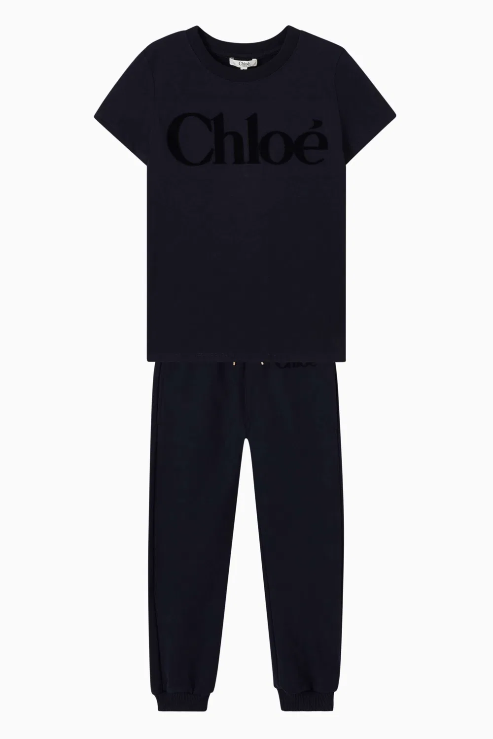 Chloé Штаны из хлопка, синий — фото 2