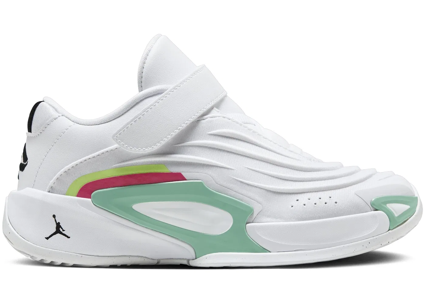 Детские кроссовки Lifestyle Jordan 3 Retro Jordan, White/Volt Glow/Green Glow/Black