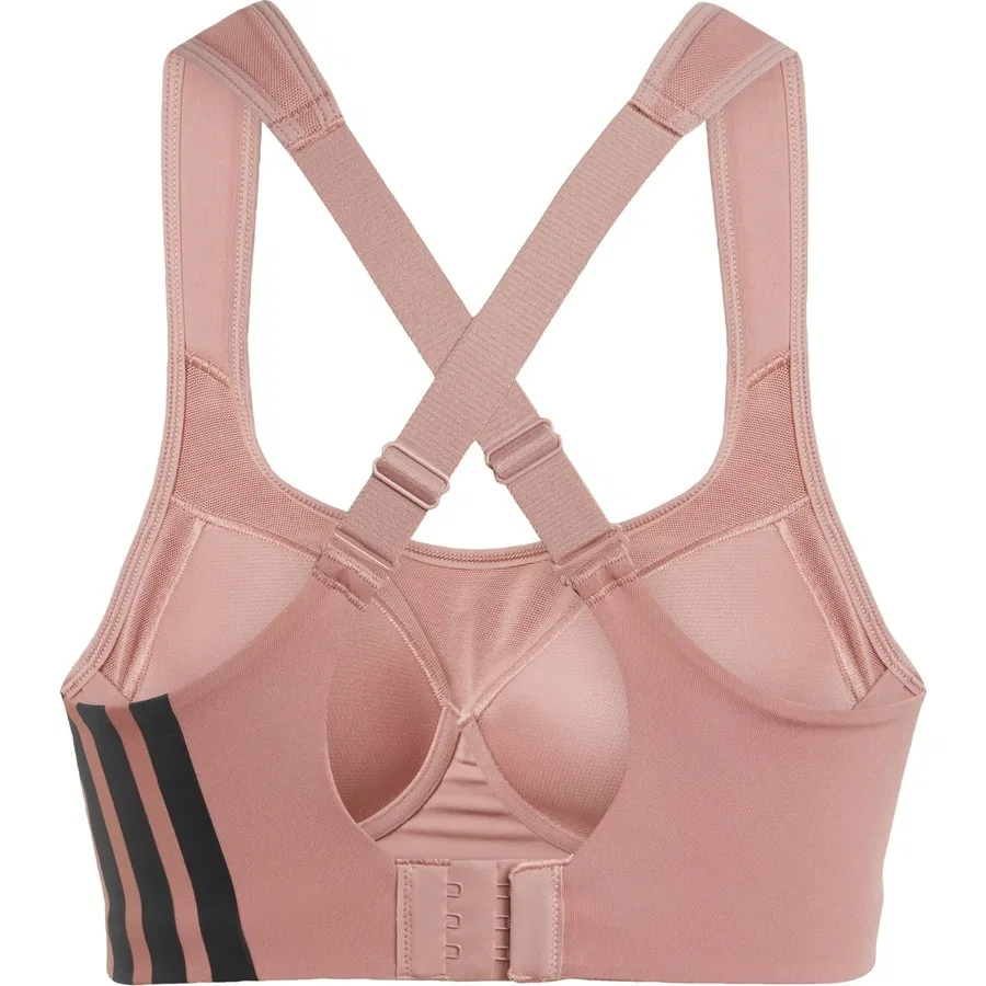 Спортивный бюстгальтер с высокой поддержкой Impact Training High Support Bra adidas, Оранжевый — фото 4
