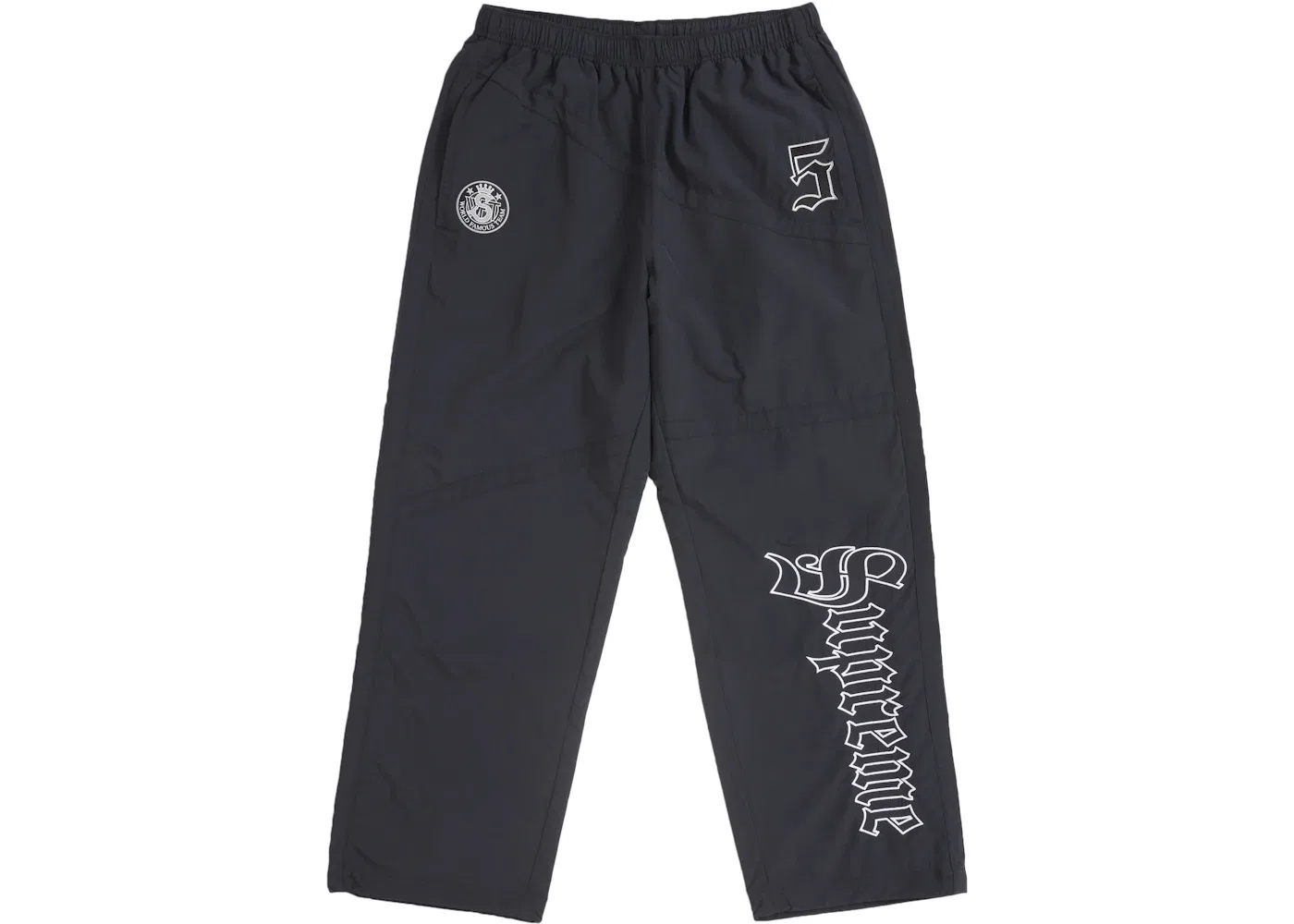 Мужские спортивные штаны Supreme Old English Track Pant, Black