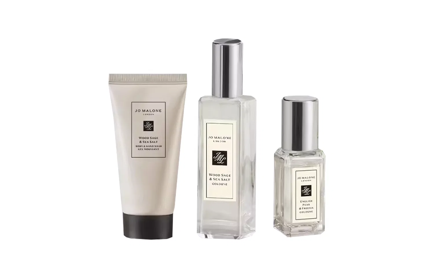 Парфюмерный набор Sage & Maris Sal Perfume EDC 30ml+Shower Gel 30ml+Celebrity Fragrance 9ml, Jo Malone London