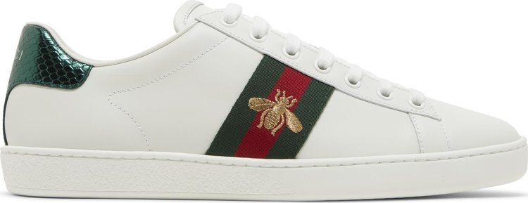 

Кроссовки Gucci Wmns Ace Embroidered Bee, белый