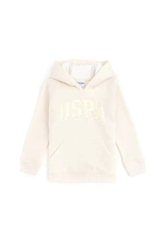 Детское худи для девочек с капюшоном U.S. Polo Assn., 7488 — фото 2