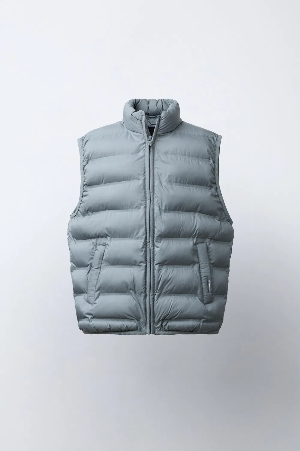 Сверхлегкий водоотталкивающий жилет ZARA, Blue Grey