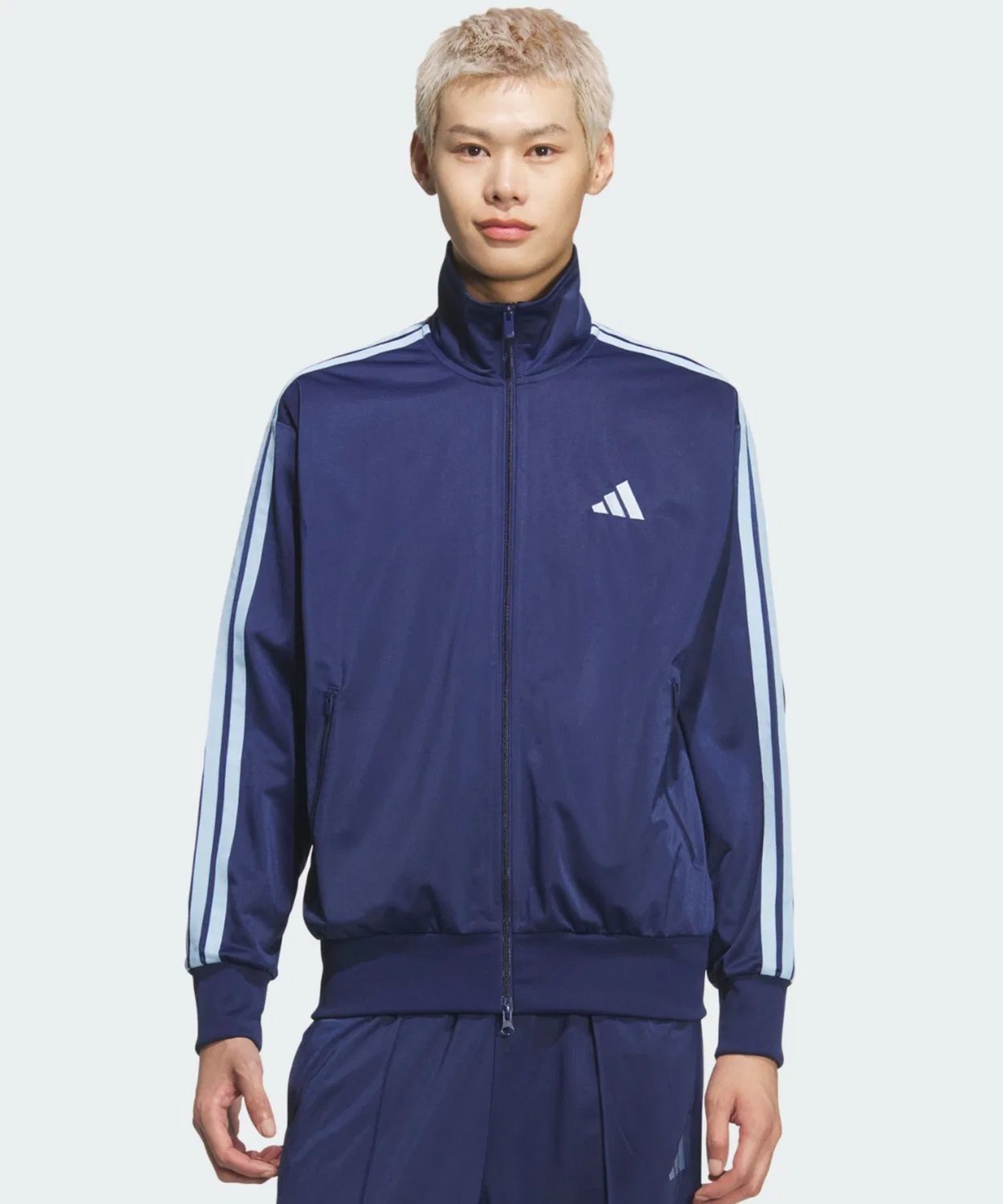 Мужской джерси-топ свободного кроя Stadium Tricot Track Top Adidas, Blue