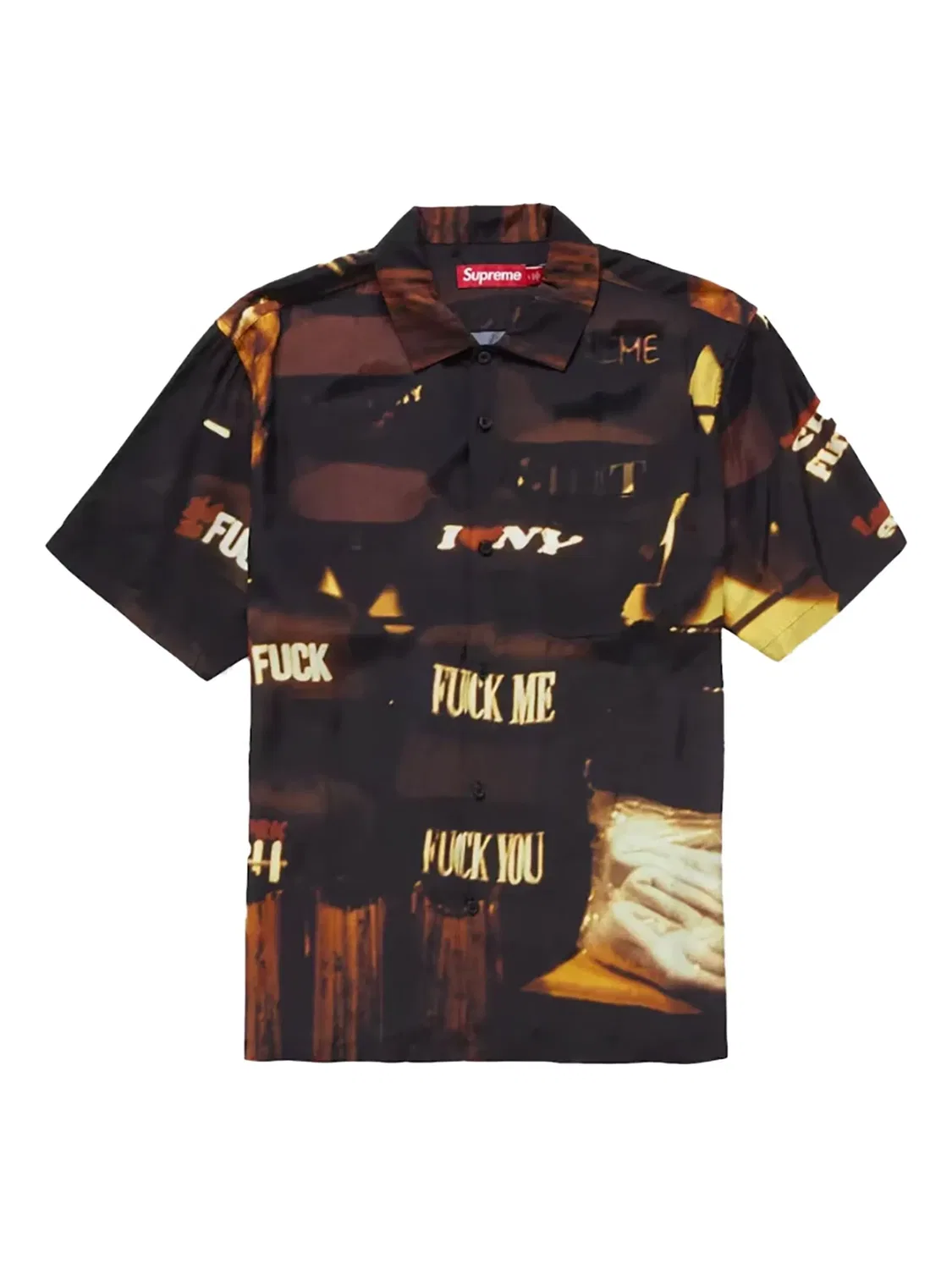 Рубашка Canal Street черная Supreme, черный