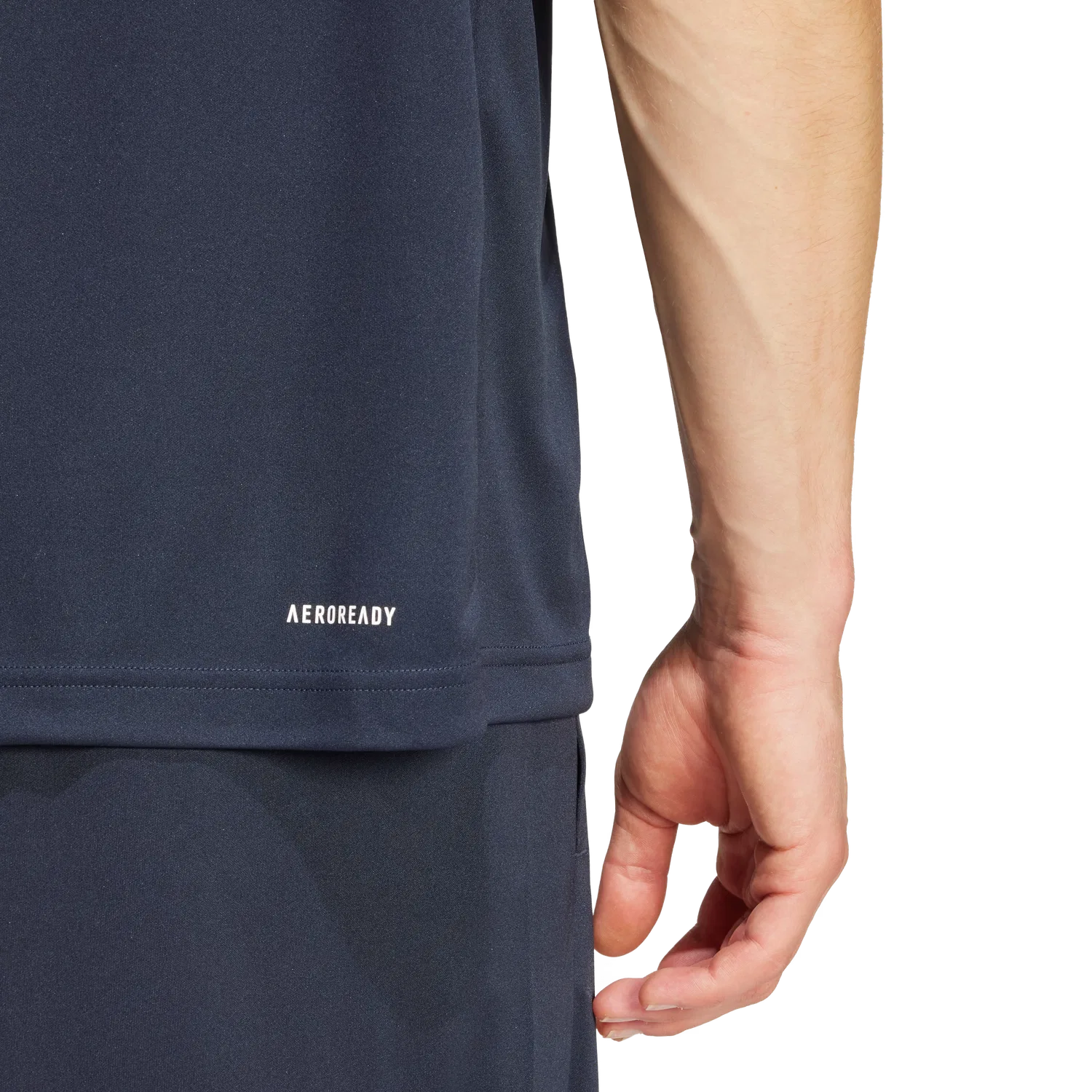 Мужская футболка с коротким рукавом Adidas, темно-синий — фото 4