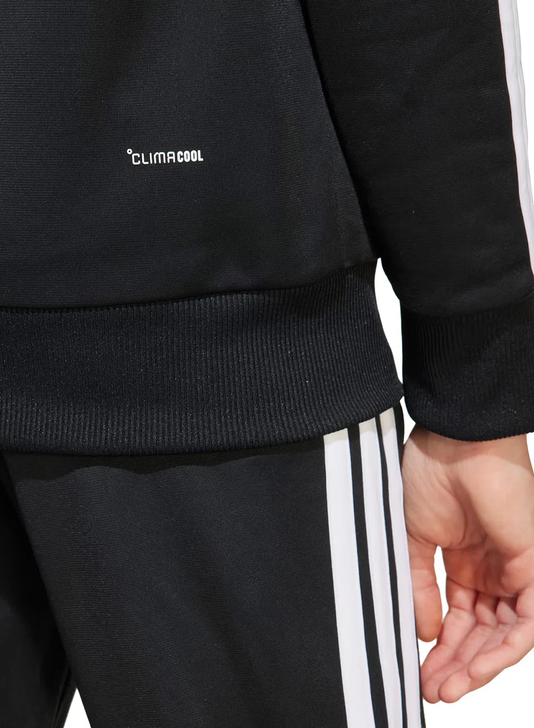 Спортивный костюм с лампасами Tiberio Adidas, черный — фото 2