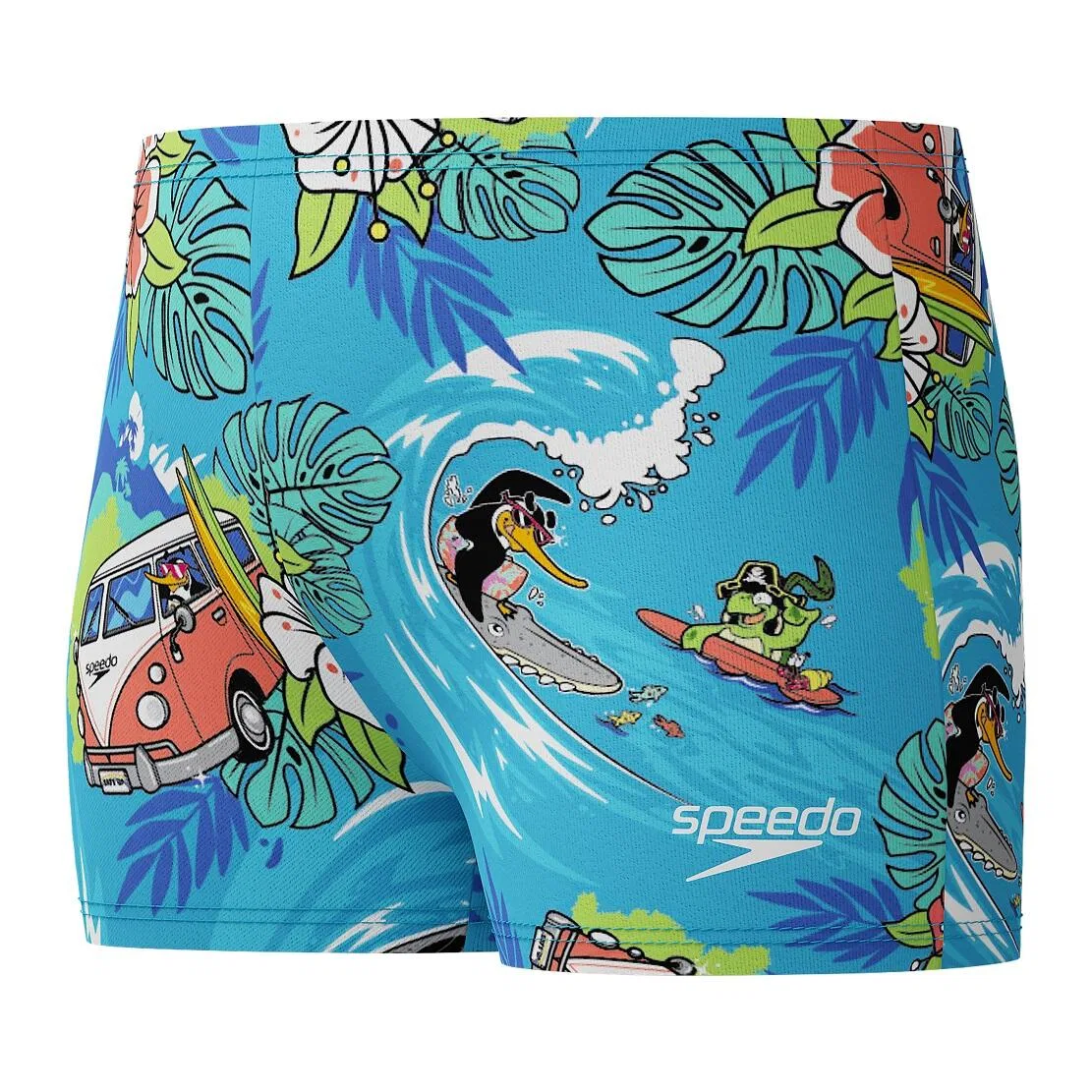 Детские плавки для мальчиков с принтом Learn To Swim Speedo, Turkis