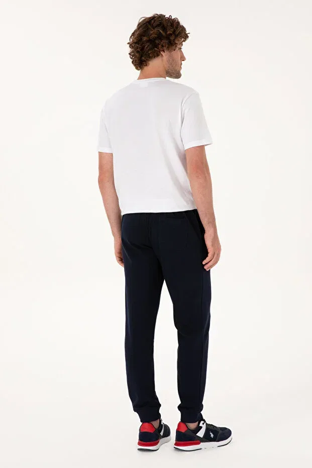 Мужские спортивные штаны скинни-фит U.S. Polo Assn., Navy Blue — фото 4