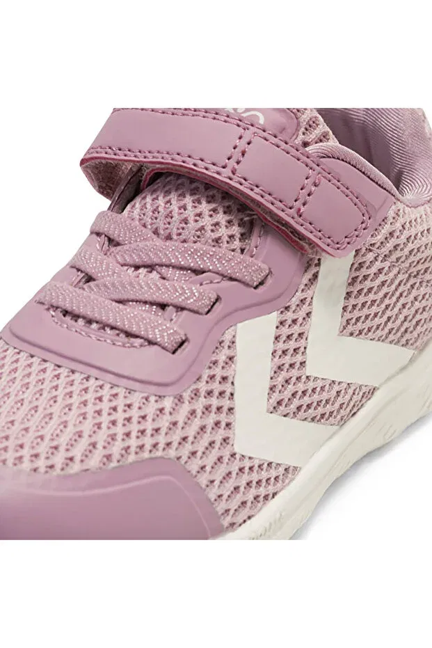 Детские повседневные туфли для девочек на низком каблуке Hummel, Purple — фото 2