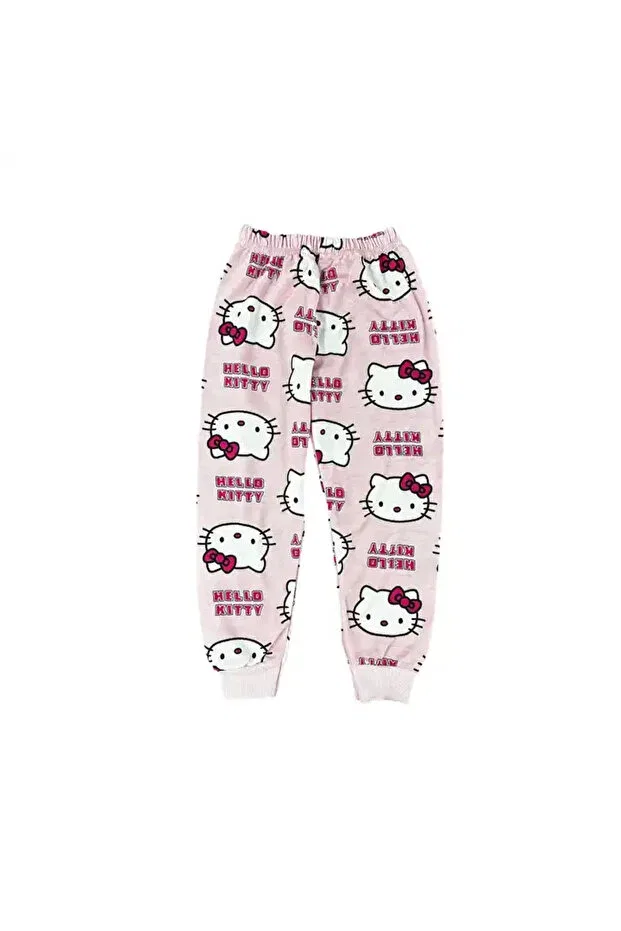 Детский комплект спортивного костюма для девочек хлопковый Pink Hello Kitty Cns Concept, Pink — фото 3
