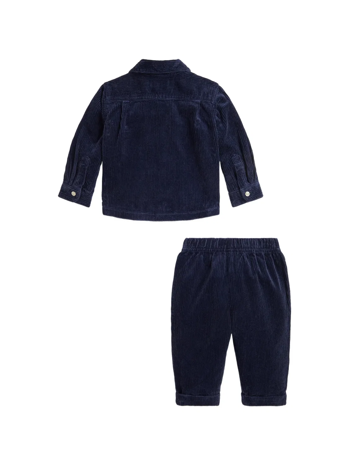 Вельветовый комплект Polo Ralph Lauren Kids, синий — фото 2