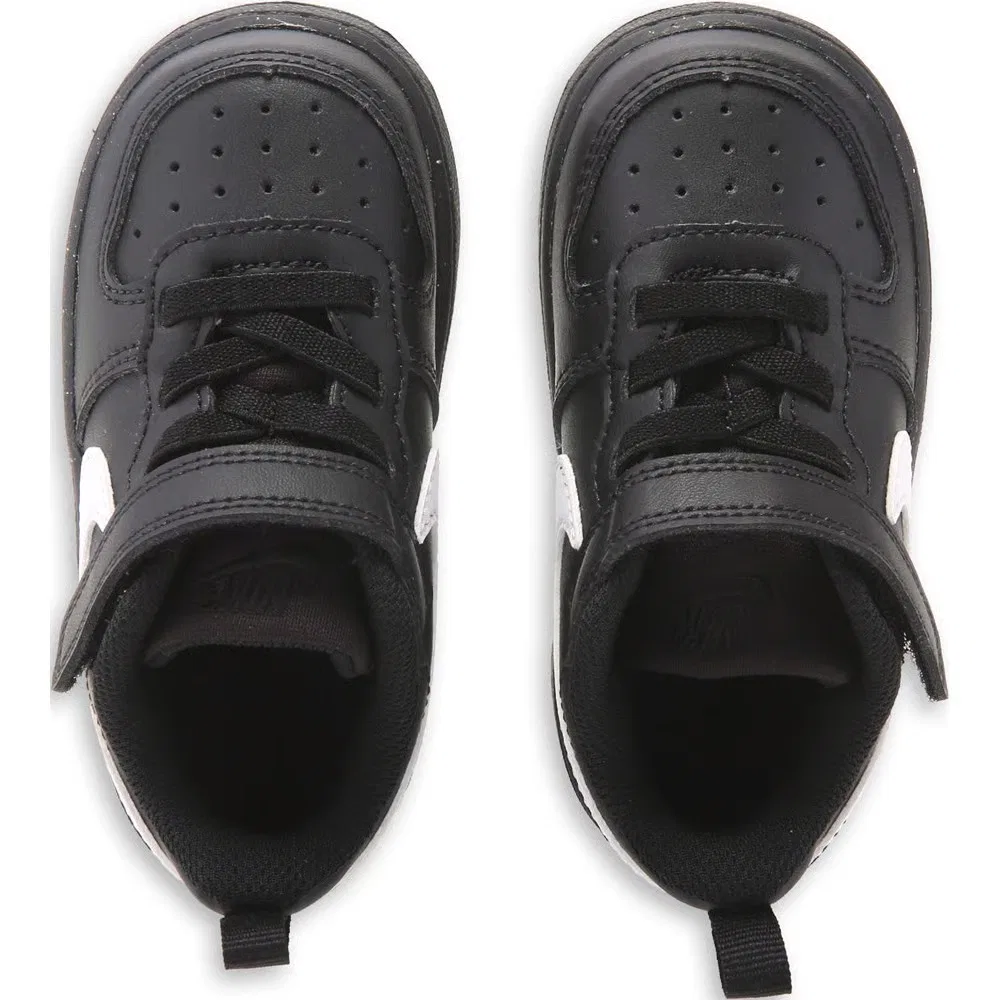 Детские кроссовки Kids' court borough low recraft для малышей Nike, Black/White — фото 4
