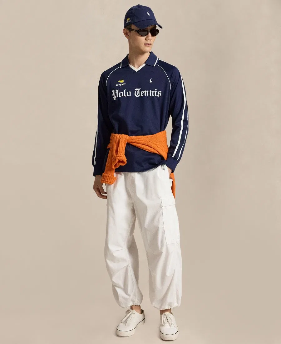 Пуловер из трикотажа с принтом Polo Tennis Polo Ralph Lauren, Refined Navy — фото 2