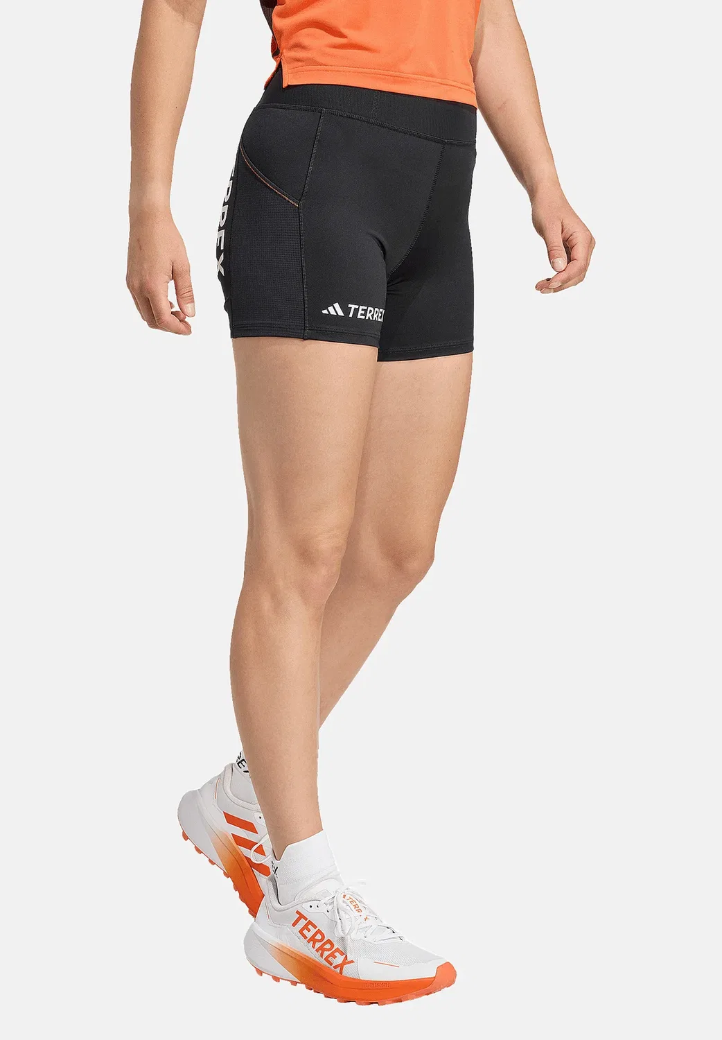Terrex pro Tight 5 Zoll Short Damen Fussball - леггинсы Adidas Performance, Schwarz