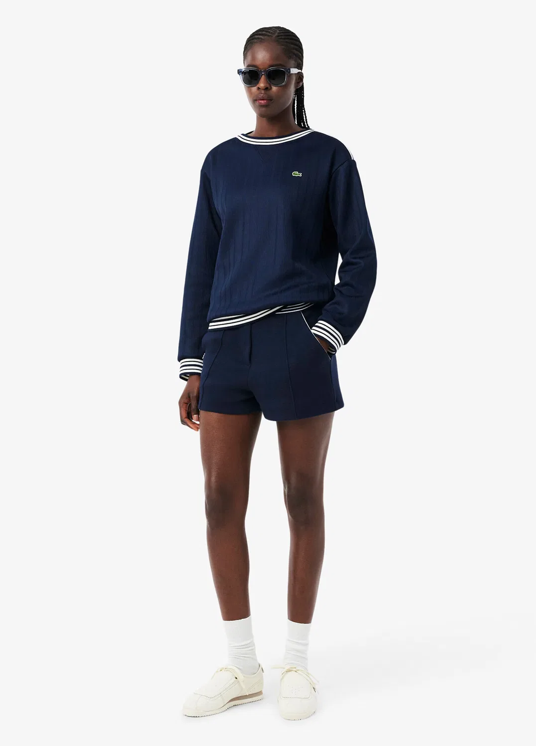 Шорты Lacoste Синие с логотипом