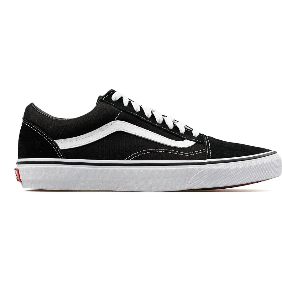 Кроссовки на шнуровке Old Skool Vans, Черный