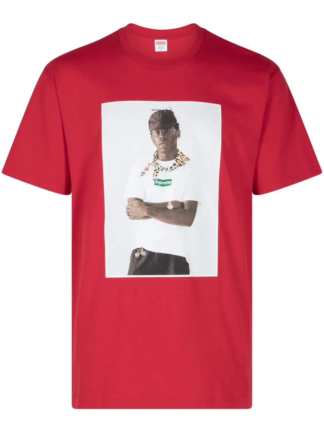 Футболка с принтом от Tyler The Creator Supreme, красный
