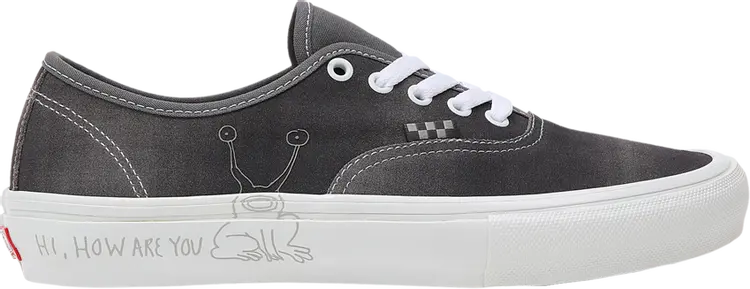 

Кеды Vans Daniel Johnston x Skate Authentic Hi, How Are You Project, серый