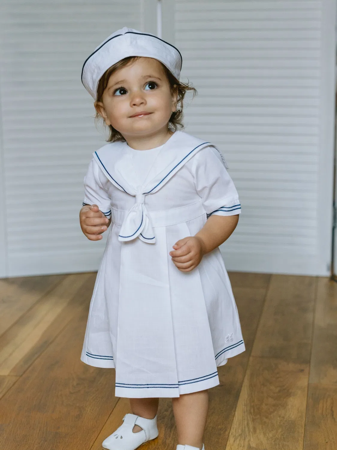 Платье-матросское Emile Et Rose Белое