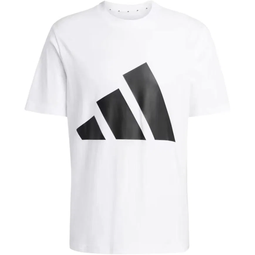 Футболка с логотипом Adidas ESSENTIALS, White — фото 4