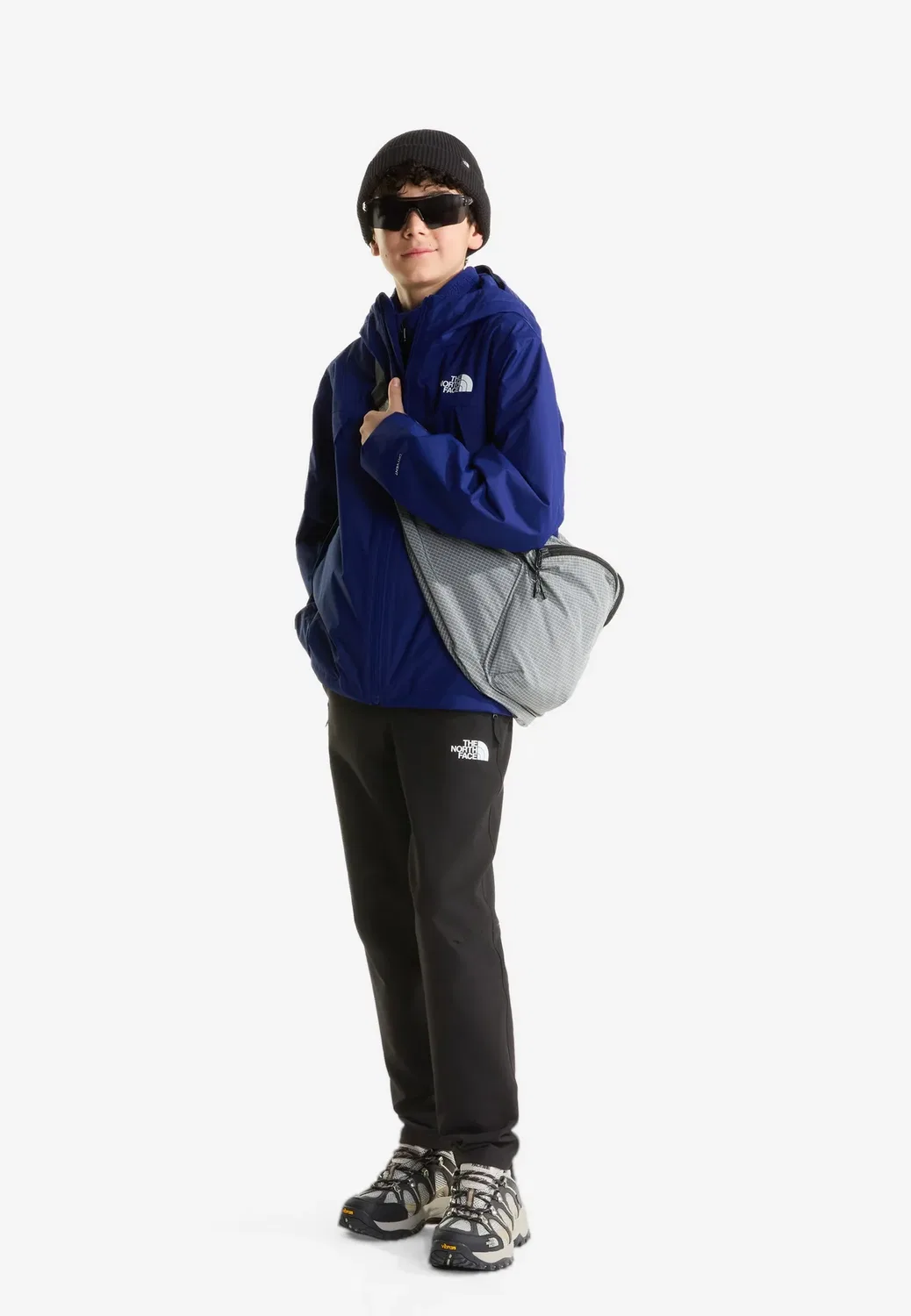 Подростковая антора триклимат унисекс - водонепроницаемая куртка The North Face, Bold Blue — фото 3
