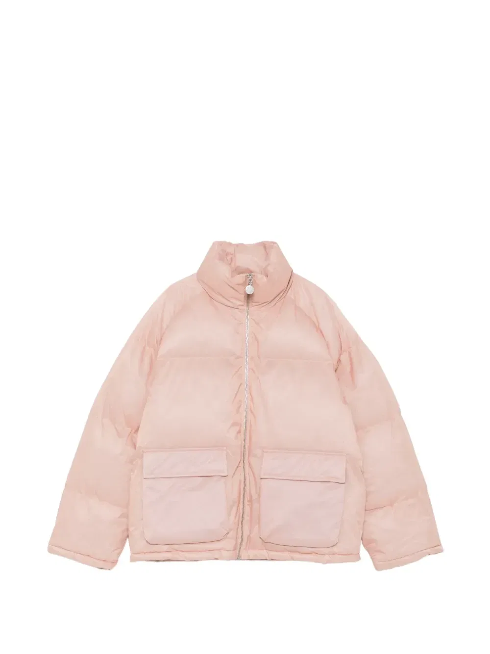 Стеганая куртка-пуховик Stella McCartney Kids, розовый