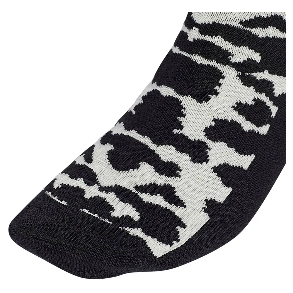 Женские носки с принтом Animal Graphic Adidas Originals, White — фото 4