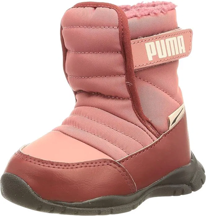 Детские утепленные снегозащитные ботинки Puma Nieve, Rosa