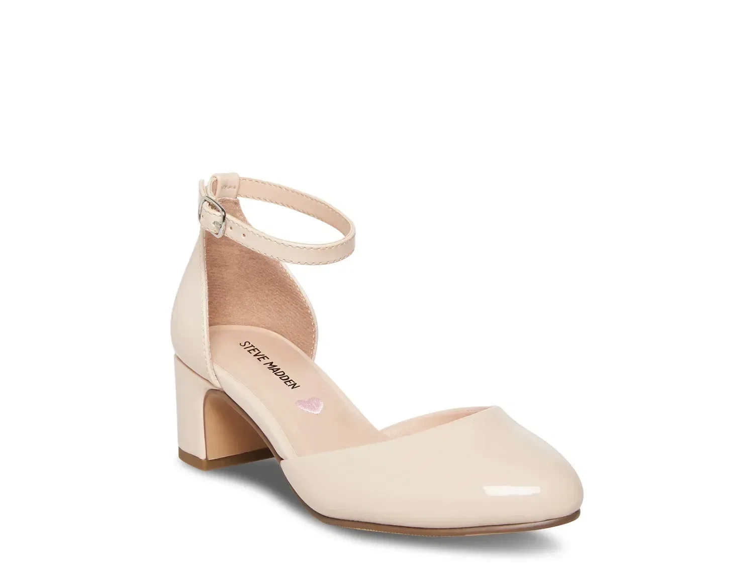 Туфли на каблуке Prettyy Pump, Steve Madden, розовый лакированный