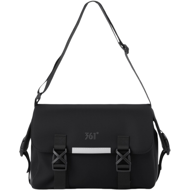 

361° Нейлоновая тканевая плечевая сумка мужская black