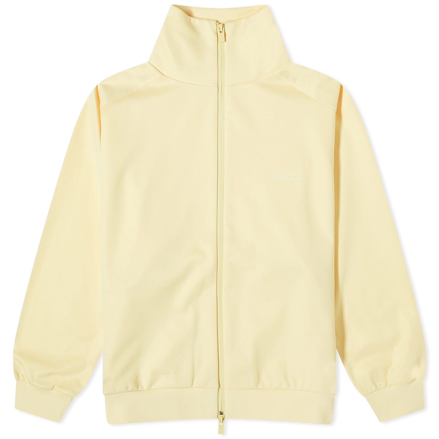 

Толстовка Adidas X Fear Of God Athletics Shiny Tricot Track, светло-желтый