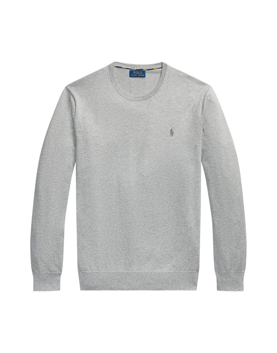 Свитер Polo Ralph Lauren серого цвета